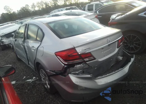 2015 Honda Civic Lx из США, поврежденный, VIN 19XFB2F56FE117309